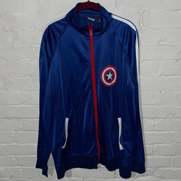 Captain America Jacket XL - Picture 1 of 5